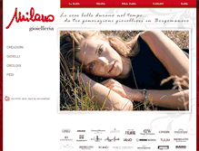Tablet Screenshot of milanogioielli.com